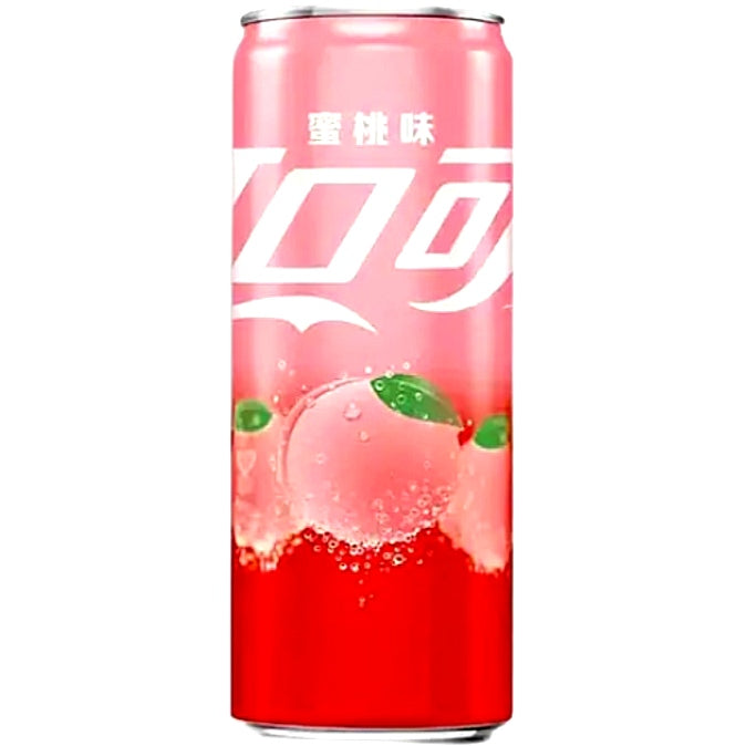 Coca Cola Pfirsich Import 330ml.