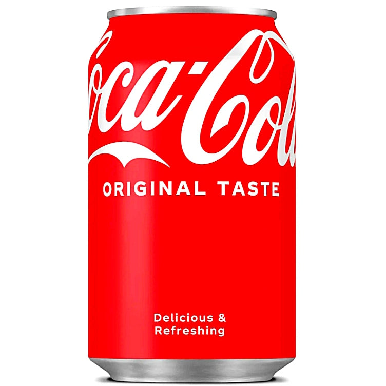 24 x Coca Cola USA Original Taste 355ml Dose USA Import