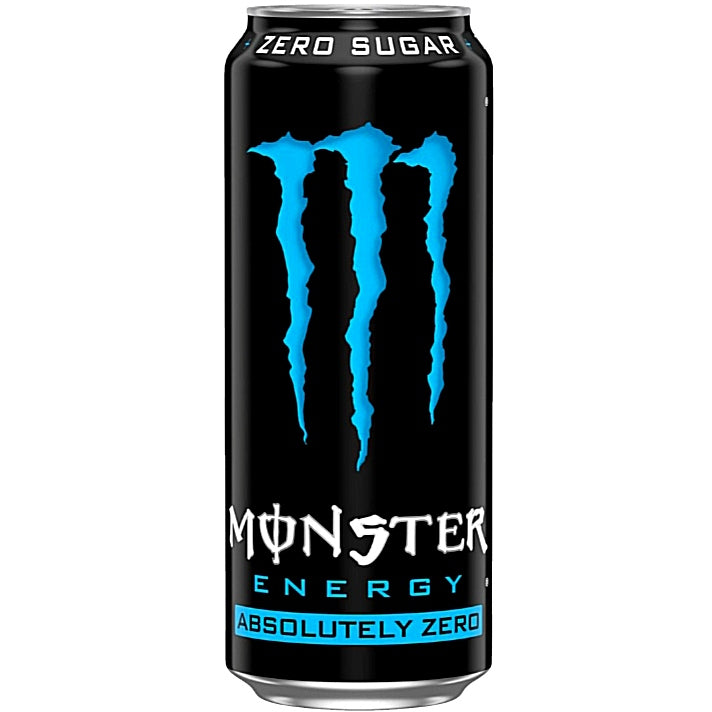 Monster Energy Absolutely Zero BLAU 500 ml Dosen SA