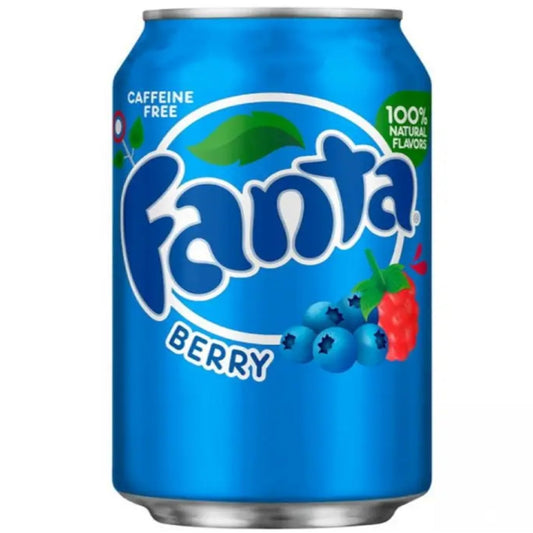 Fanta Fanta Berry Blau ,Beeren mix 355ml USA